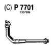 FENNO P7701 Exhaust Pipe